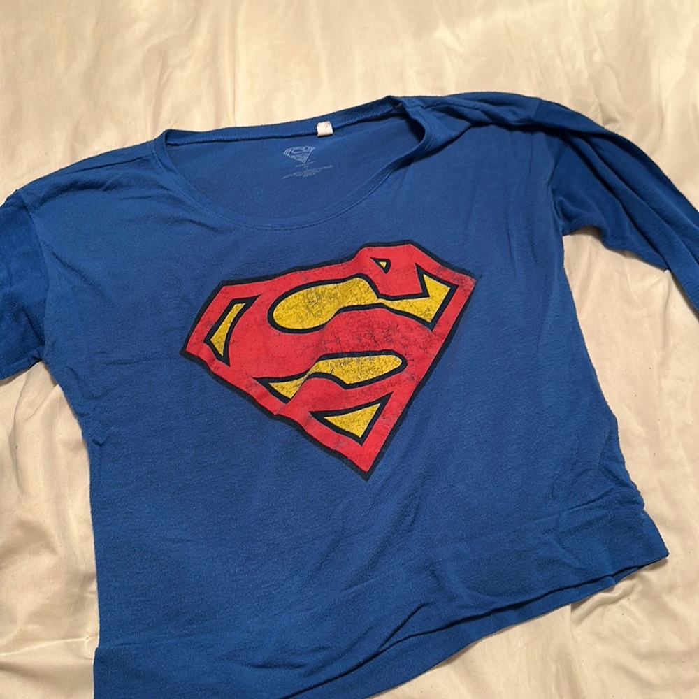 Superman crop top